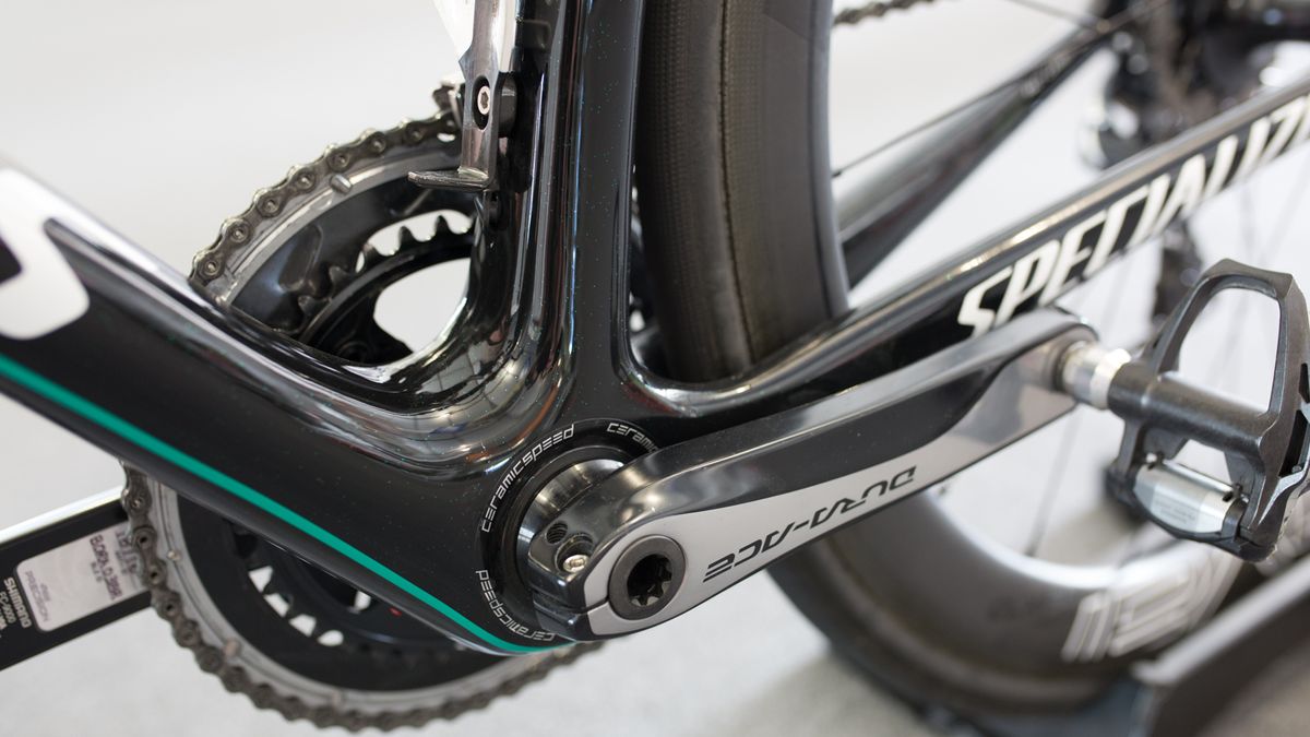 CeramicSpeed provide the headset and bottom bracket