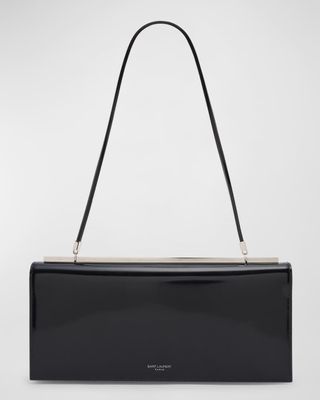 Suzanne Baguette Shoulder Bag in Patent Leather