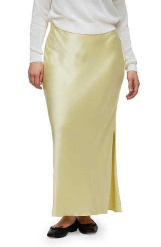 Satin Slip Skirt