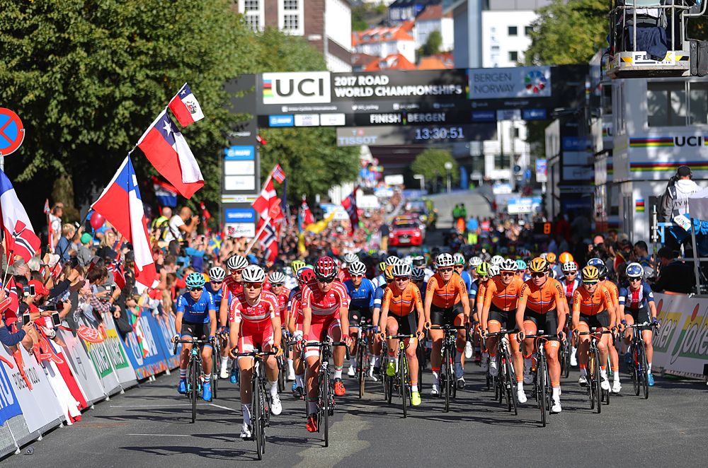 The elite women's road race at the UCI Road World Championships
