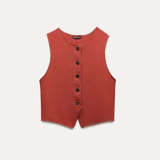 Stretch Knit Waistcoat 