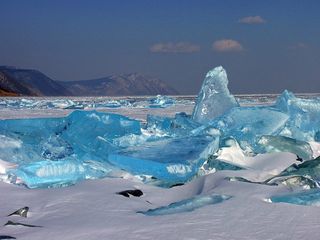 frozen lake science