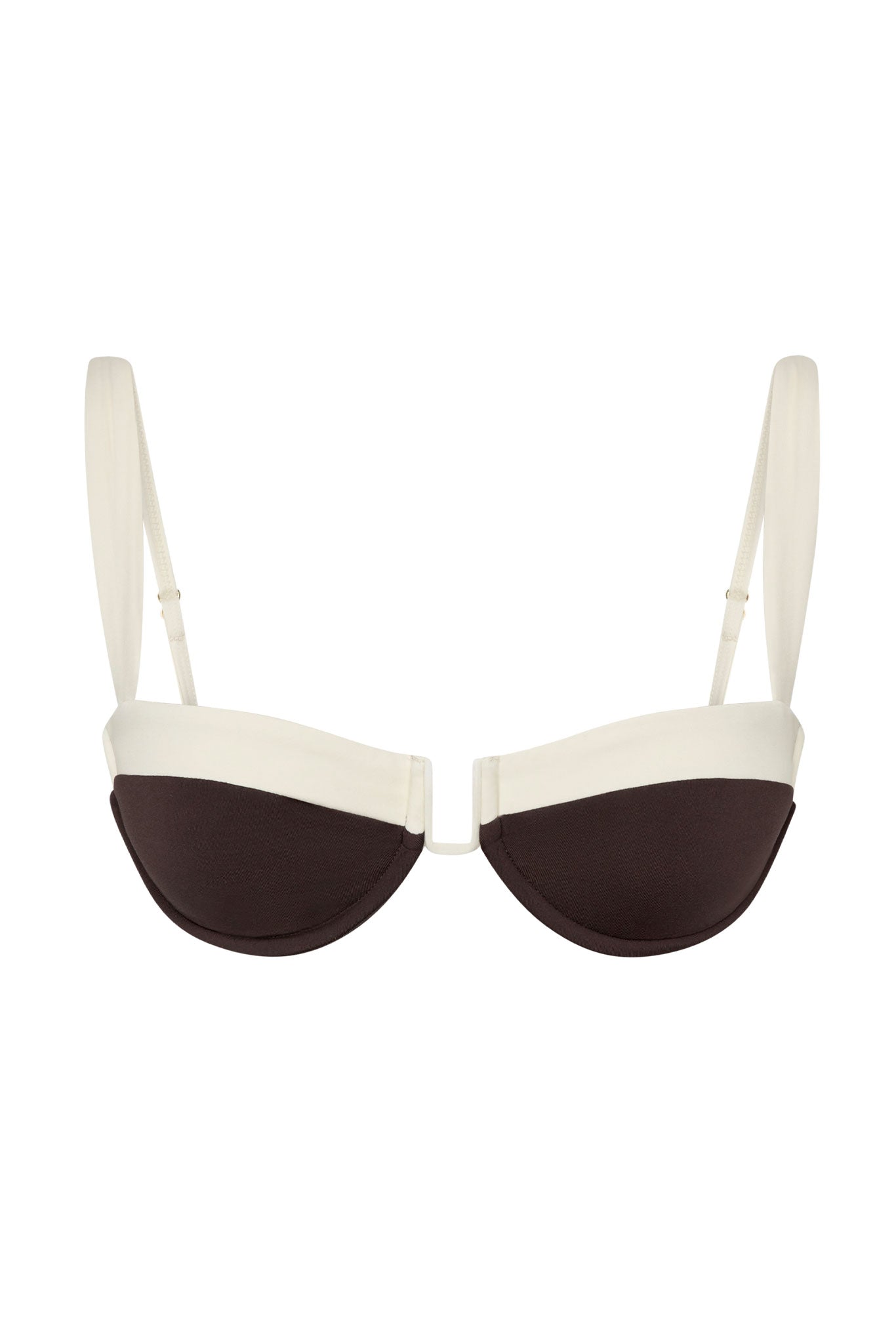 Cala Roja Top - Espresso/ivory - Espresso/ivory / P