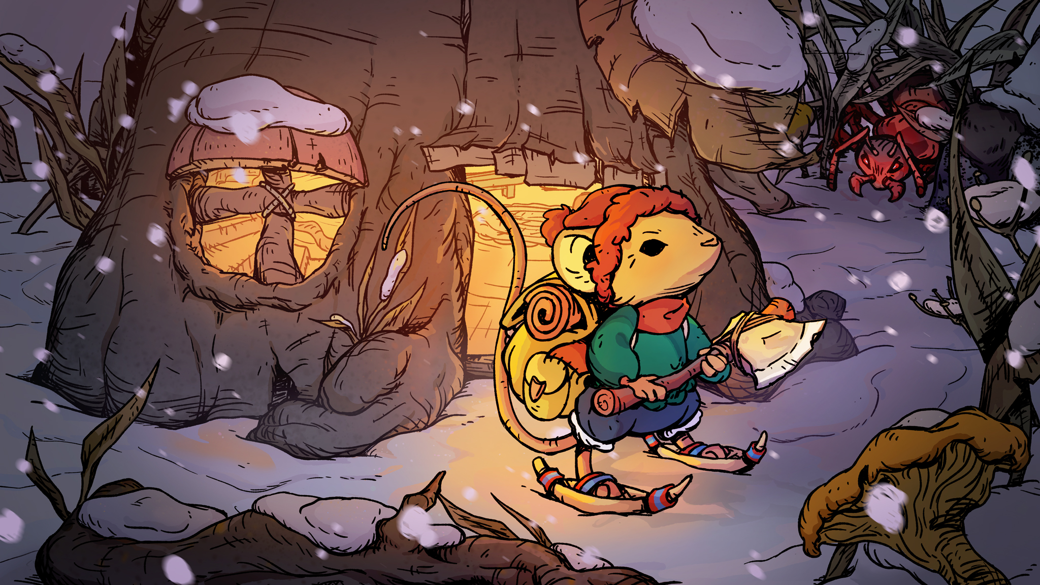 Winter Burrow key art.