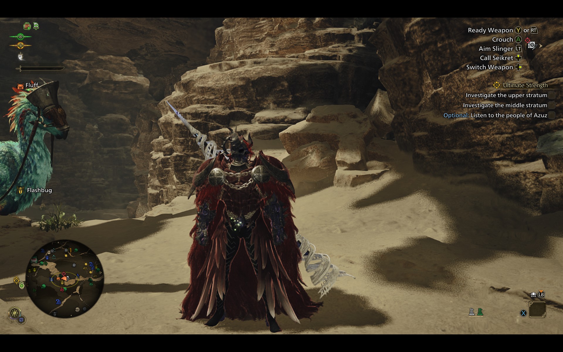 Legion Go S screenshot of Monster Hunter Wilds