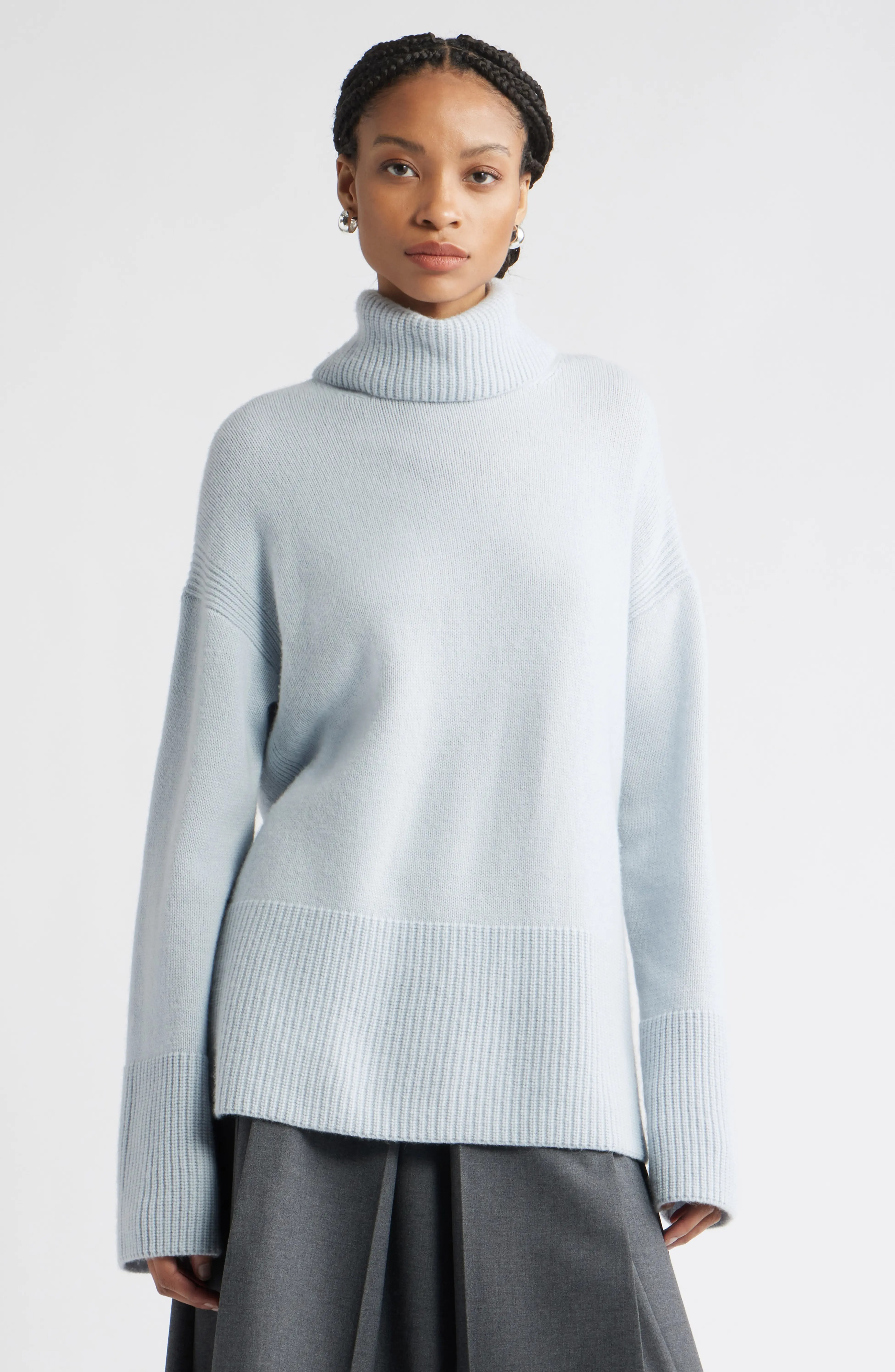 Nordstrom, Wool &amp;amp; Cashmere Turtleneck Sweater