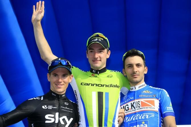 The podium: Swift, Vivani and Gasparrini