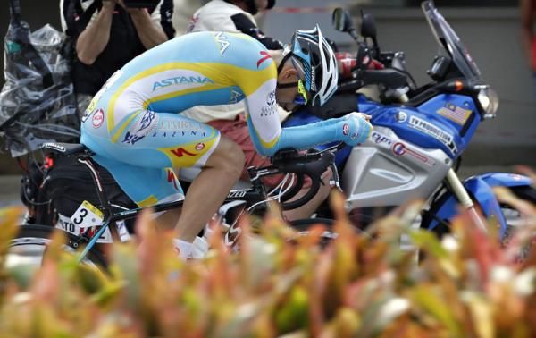 Alexsandr Dyachanko (Astana) performed well and finished in 8th place