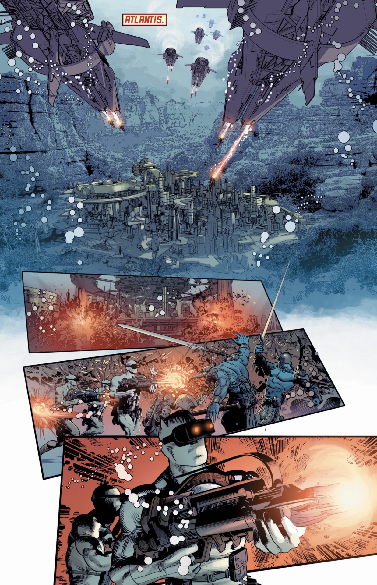 New Avengers #7 page