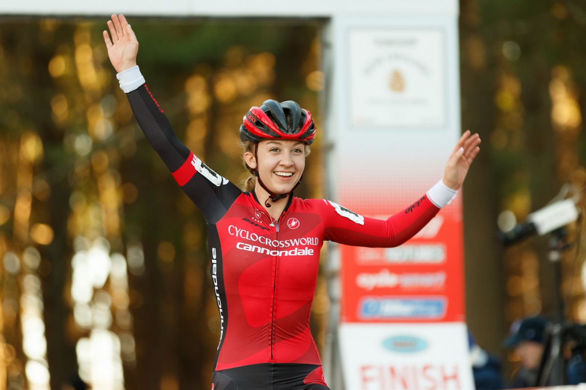 Emma White wins day two of the NBX Gran Prix of Cyclo-cross
