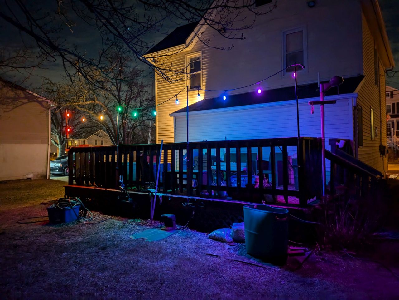 Google Pixel 8a nighttime sample.