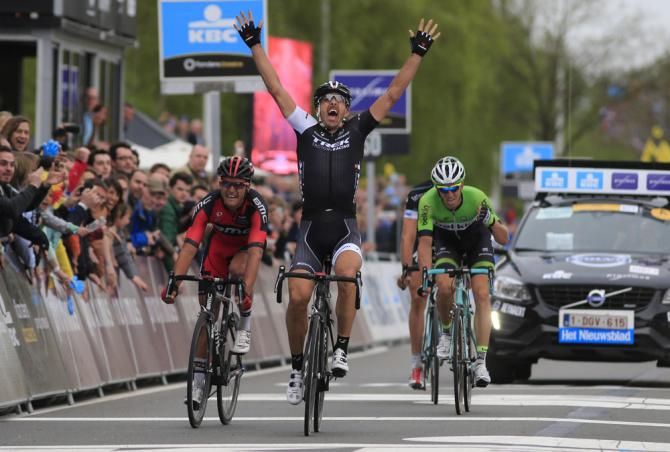 The sprint finish in Flanders