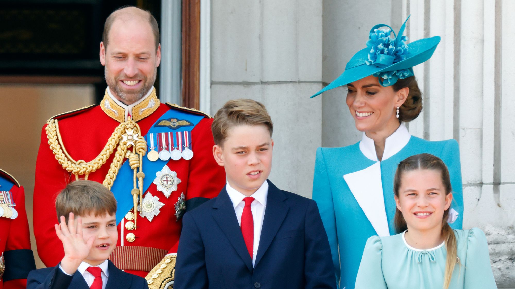 The Wales family attend Trooping the Colour in 2026