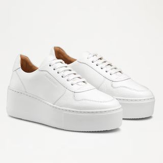 Russell & Bromley Lace Up Flatform Sneaker