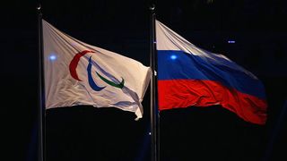 Russia Flag Paralympics Flag