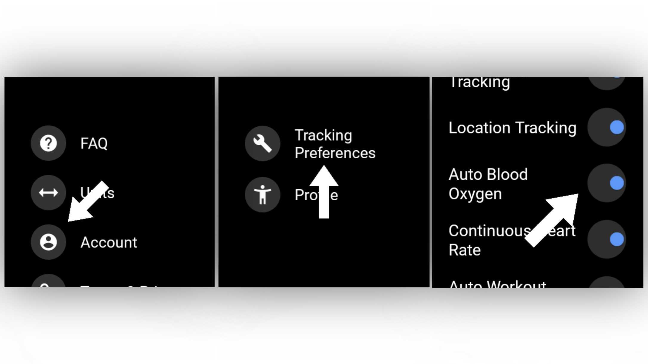 Configuración de lecturas automáticas de oxígeno en sangre en un reloj inteligente Fossil Gen 6