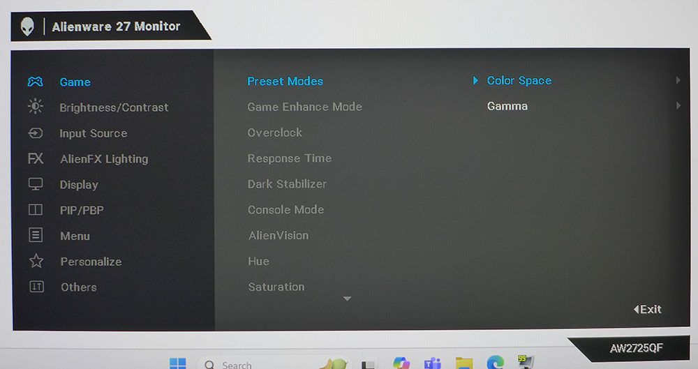 Alienware AW2725QF