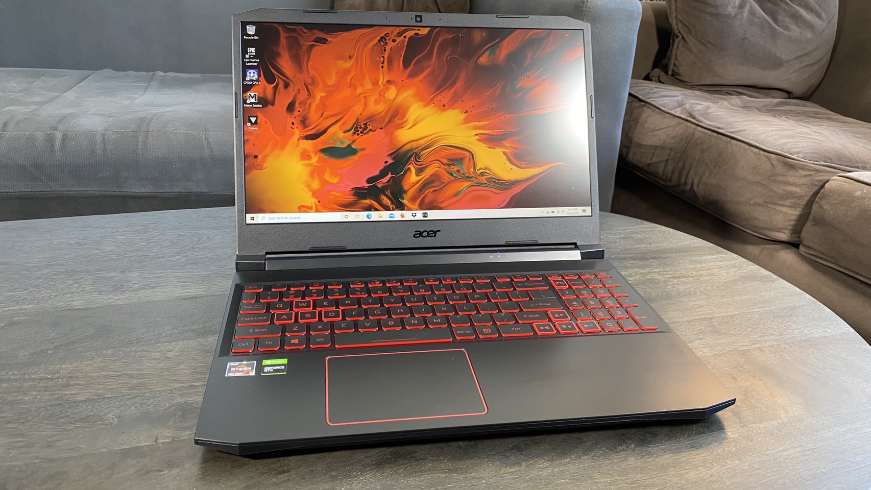 Acer Nitro 5 Amd 2020 Review Great Price Poor Screen Tom S Hardware