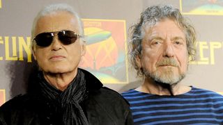 Jimmy Page and Robert Plant in 2012