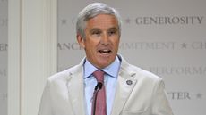 Jay Monahan speaks during the Payne Stewart Award Ceremony