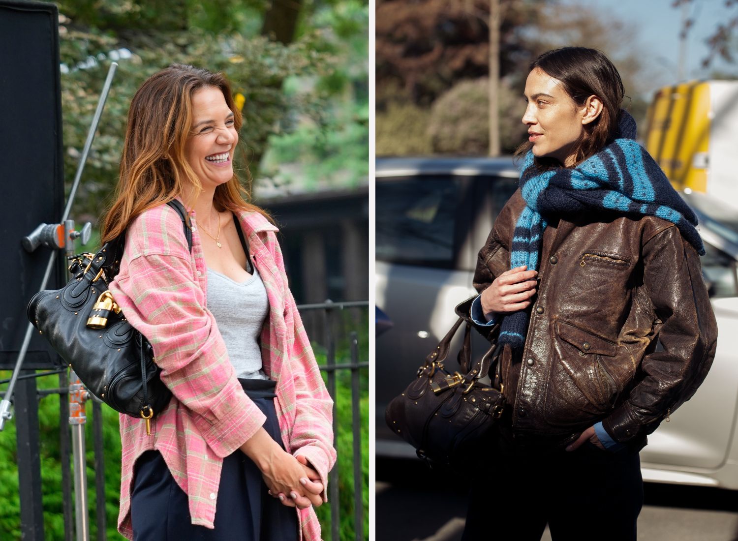 Image of Katie Holmes & Alexa Chung