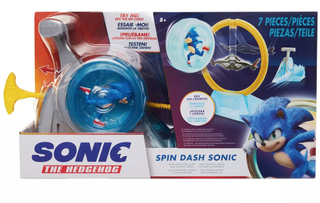 Sonic Spin Dash toy set