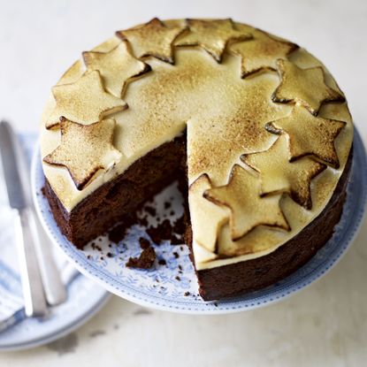 Chocolate Christmas Cake-Baking-woman and home