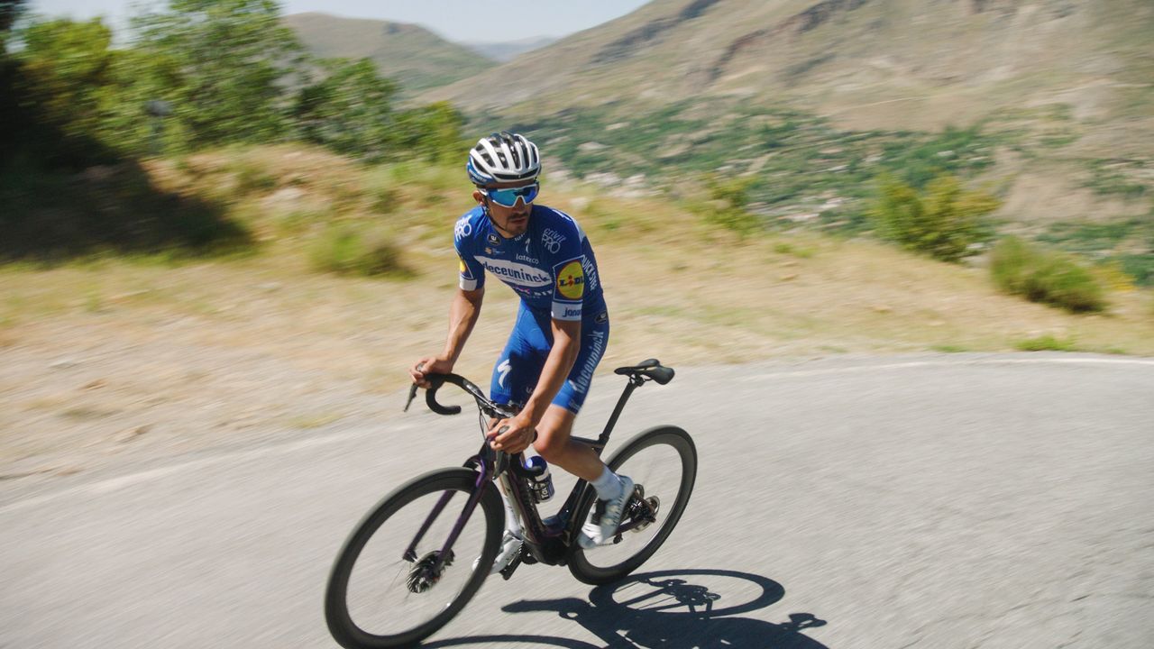 Julian Alaphilippe on the new Specialized Creo
