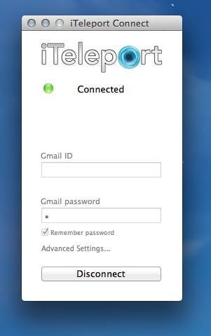 iTeleport for mac desktop client