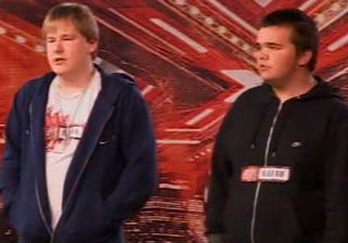 Teenage singing duo JJ left the panel unimpressed