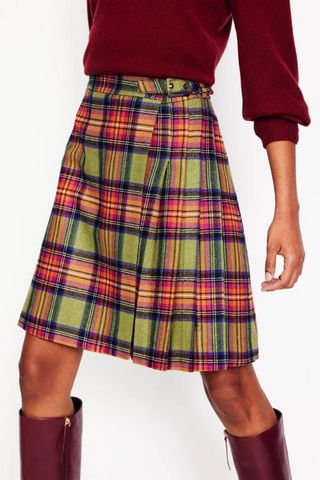 Boden Helen Buckled Kilt