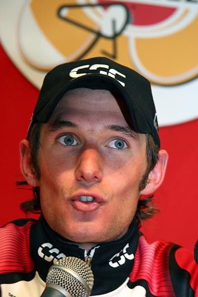 "CSC is the best team in the world," said Schleck, "and we're not only team-mates, but we're great friends."