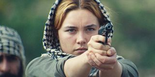 Florence Pugh as a spy in the miniseries The Little Drummer Girl