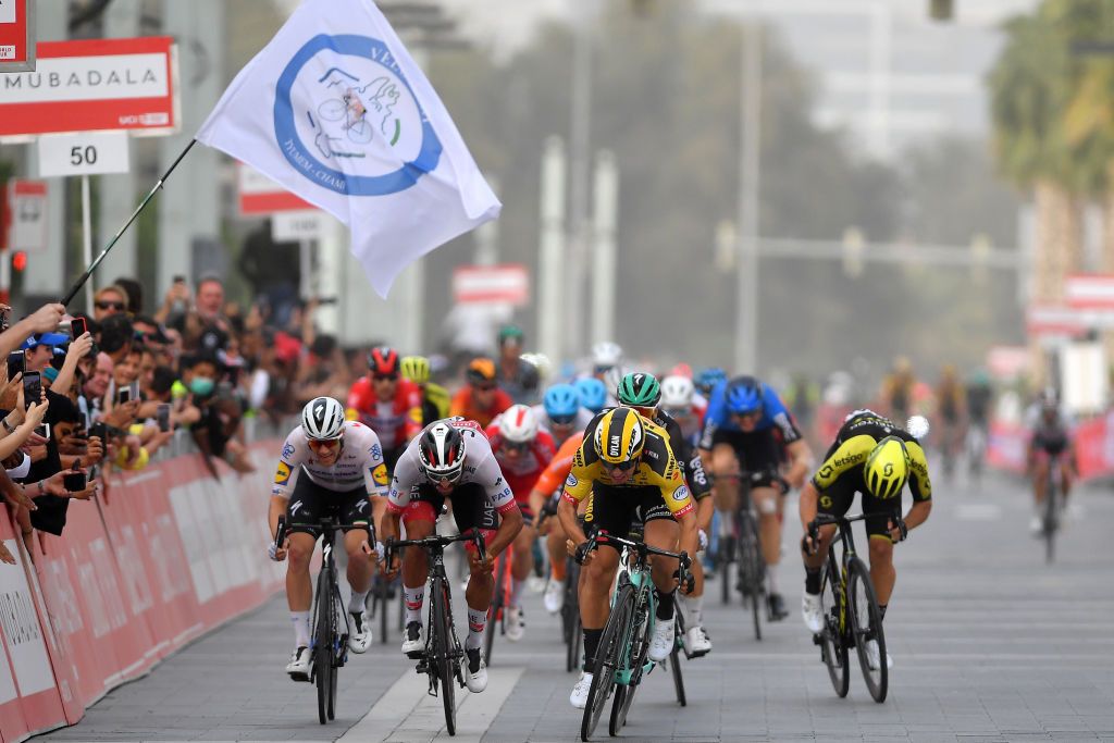 The sprint for the line