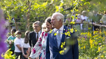 King Charles at the 2024 RHS Chelsea Flower Show