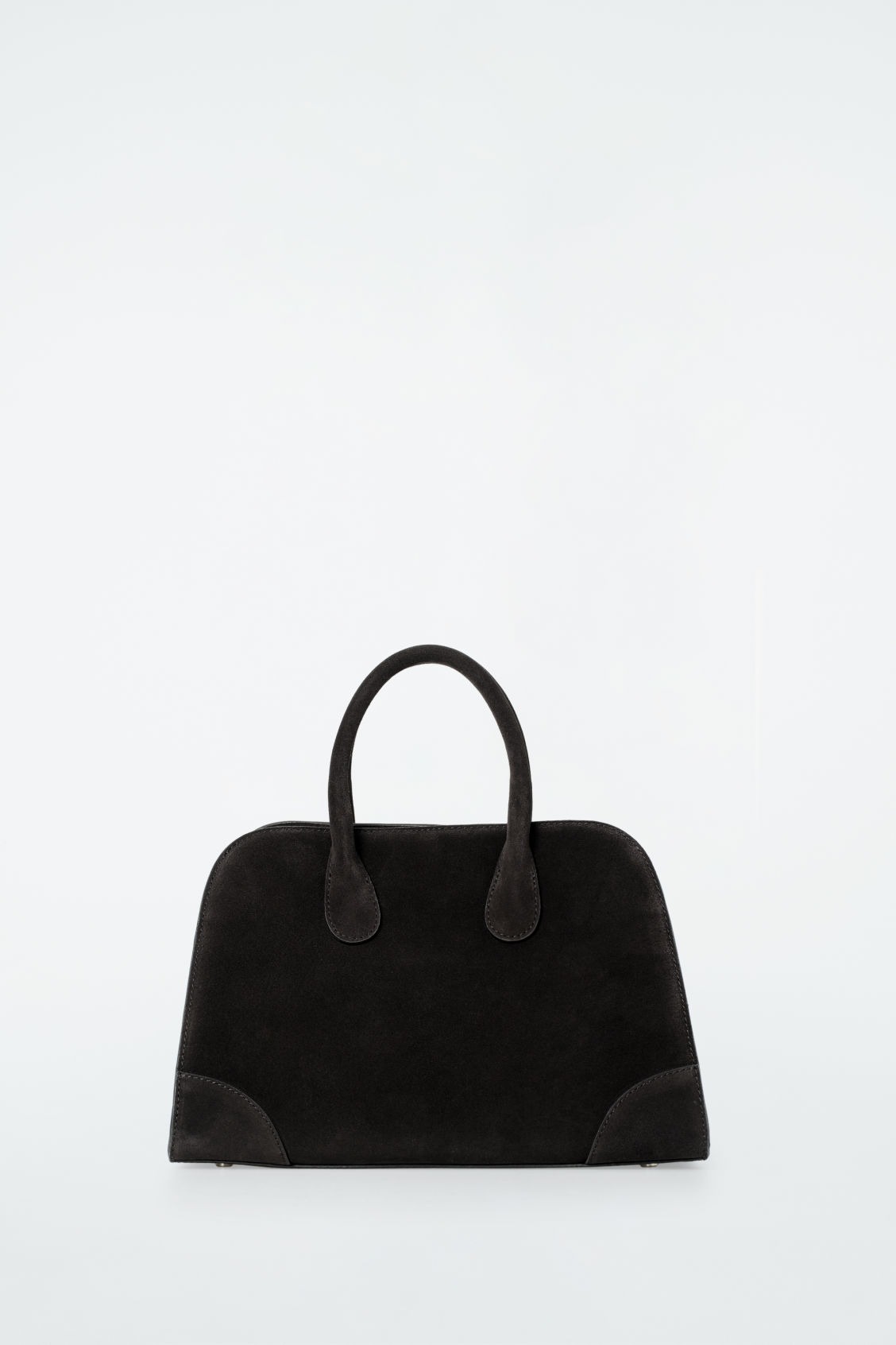 Mini Studio Bowling Bag - Suede