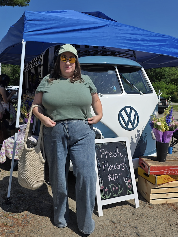 Sarah Chiwaya styled jeans from her Vermont packing list for Style at Large