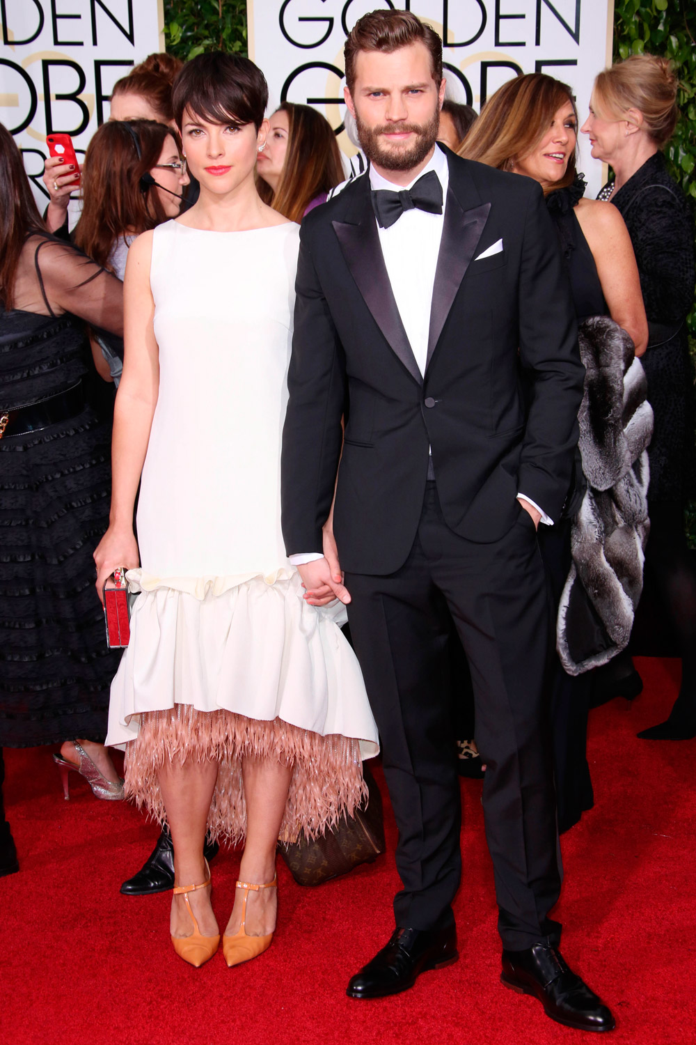 Jamie Dornan and Amelia Warner
