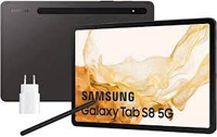 Samsung Galaxy Tab S8 con cargador – Tablet de 11"