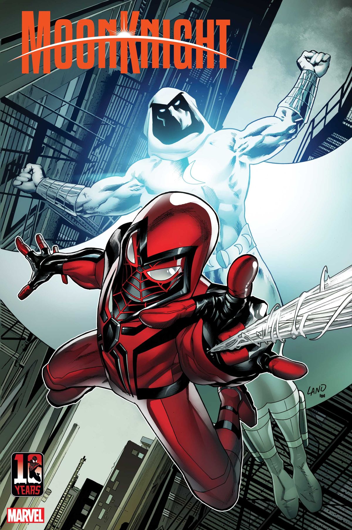 Miles Morales 10th Anniversary variant covers