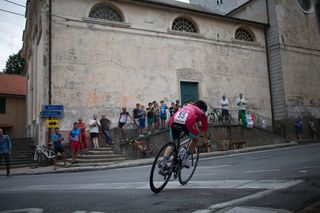 Lourdes Oyarbide Jimenez (ESP) of Bizkaia-Durango Cycling Team rides through San Martino at full speed during the Giro Rosa 2016 - Stage 7