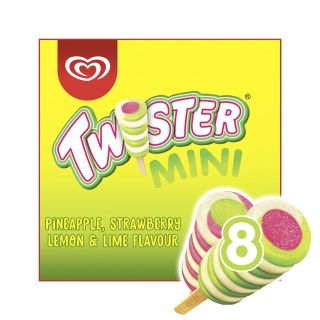 Twister ice creams, full size in packet from Ocado
