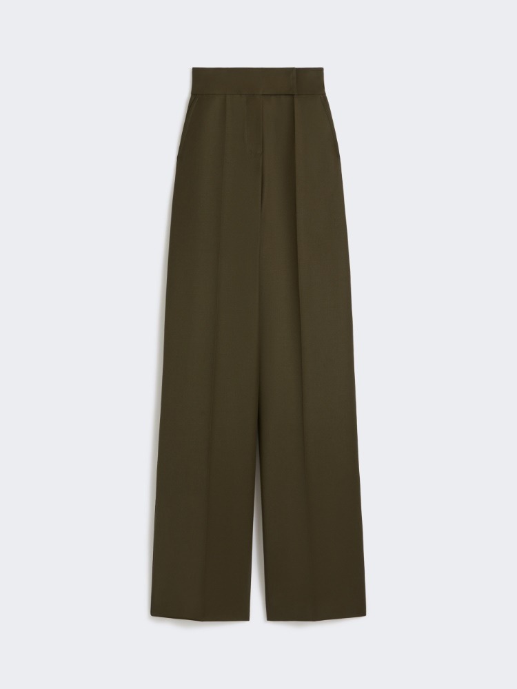 Max Mara US, Wool Wide-Leg Trousers - Arturo1234