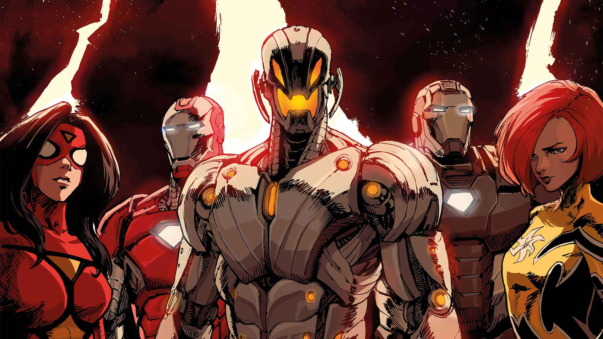  Iron Man is leading a new West Coast Avengers team that will try to turn Ultron into a hero 