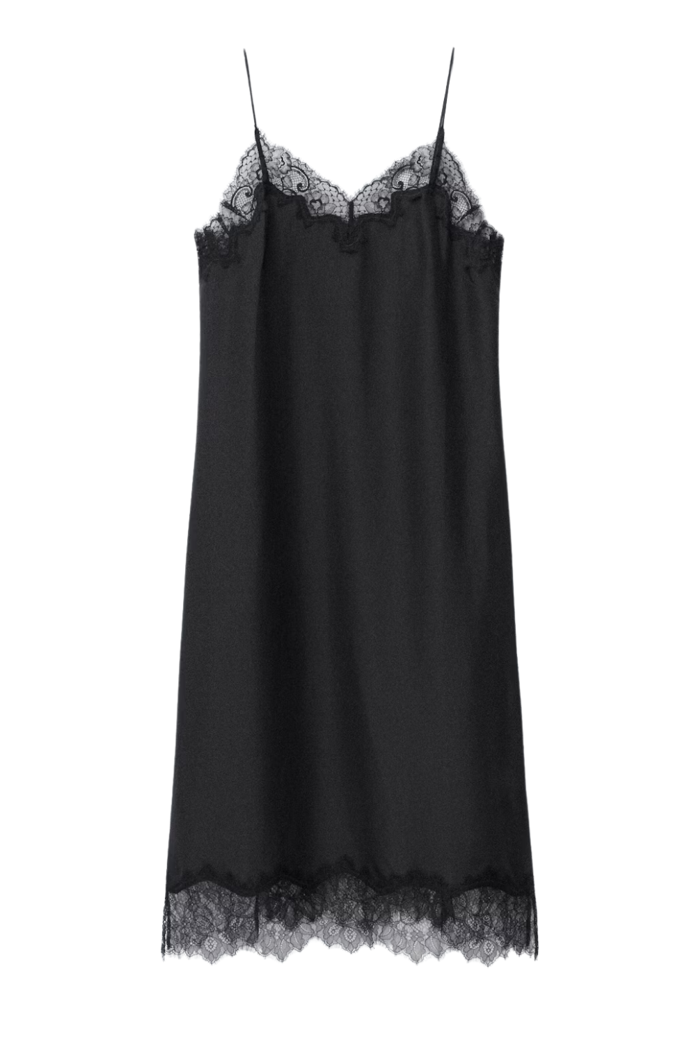 Silk Slip Midi Dress