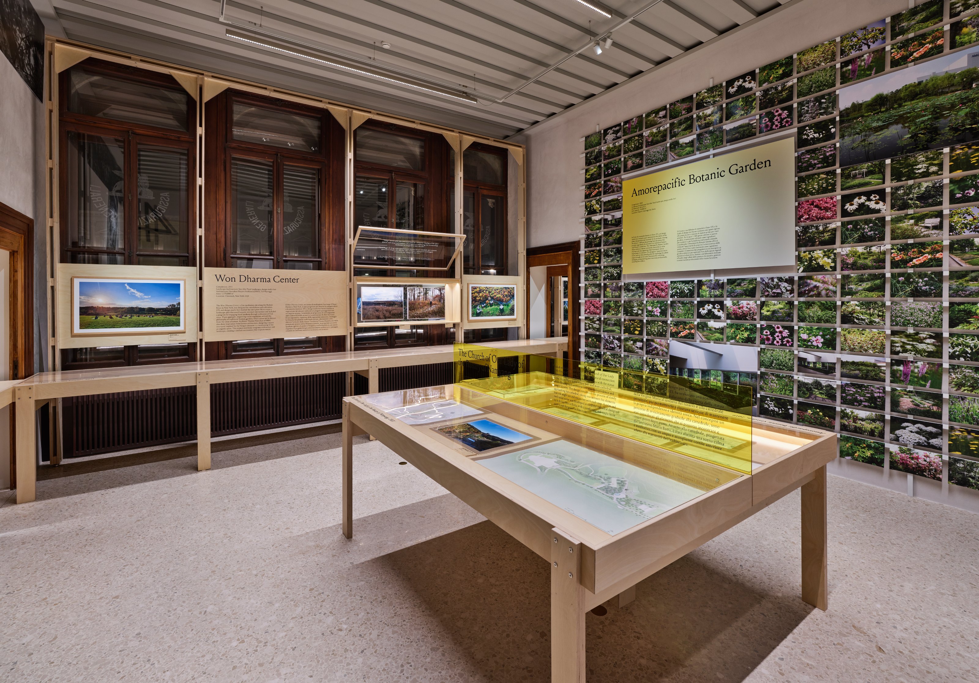 Exhibition view, For All That Breathes on Earth: Jung Youngsun and Collaborators, SMAC, Venice, 2025. Photo: Kim Yongkwan