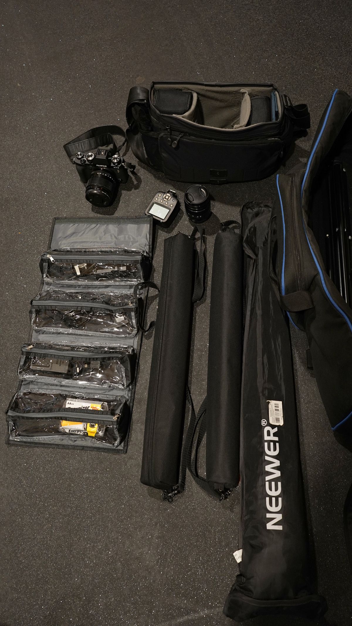 Cosplay photographer shares what's inside his camera bag