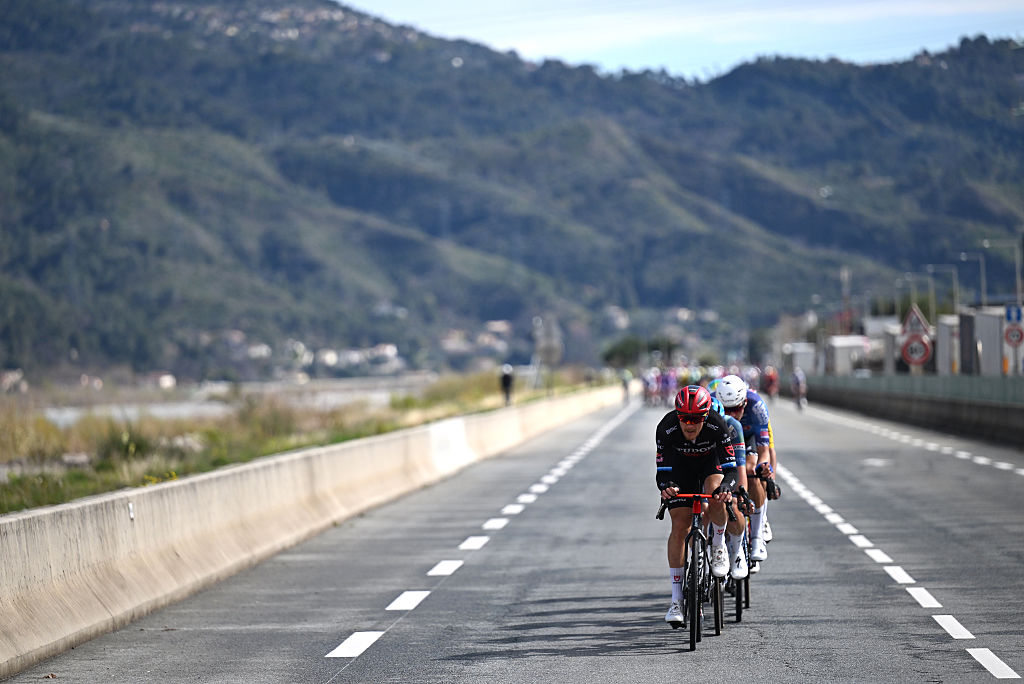 NICE, FRANCE - MARCH 15: Matteo Trentin of Italy and Team Tudor Pro Cycling competes during the 84th Paris-Nice 2026, Stage 8 a 129.2km stage from Nice to Nice / #UCIWT / on March 15, 2026 in Nice, France. (Photo by Szymon Gruchalski/Getty Images)