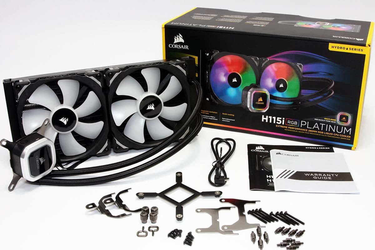 Corsair H115i RGB Platinum Review Bigger, Bolder, Brighter...Not Best Tom's Hardware Tom's