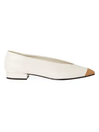 Rebecca Cap-Toe Ballet Flats